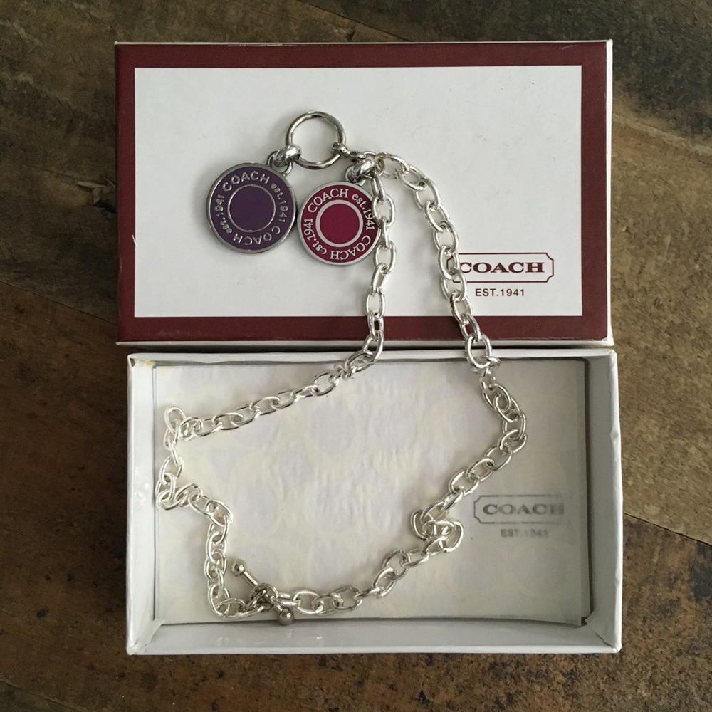 Coach chain necklace